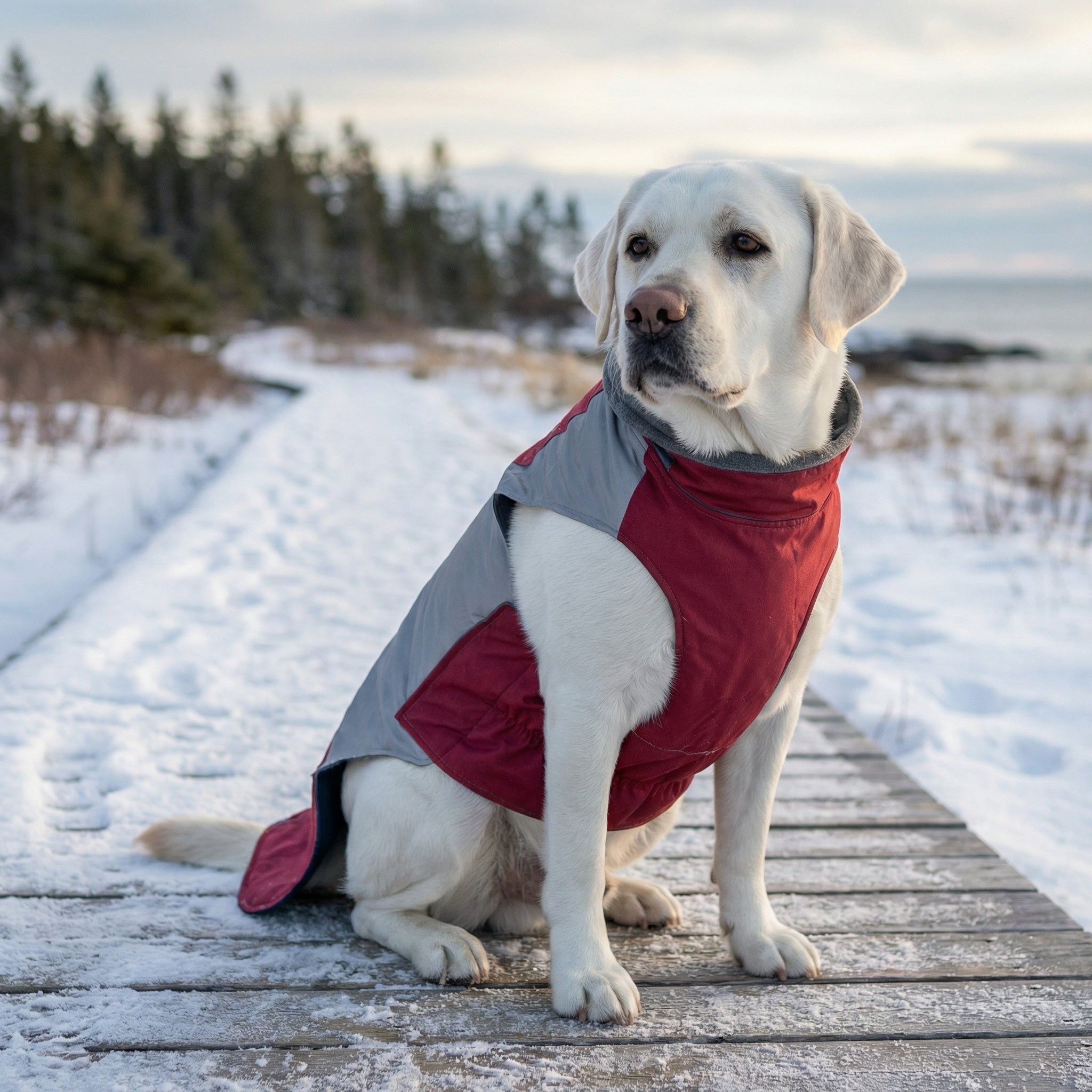 dog dress for winter CICRKHB Dog Clothes Dog Winter Coat Small Medium Large Dogs Snow Jacket Waterproof French Clothes Warm Windproof Puppy Snowsuit Outfit Cold Weather Pet Fleece Apparel Pet Supplies Blue
