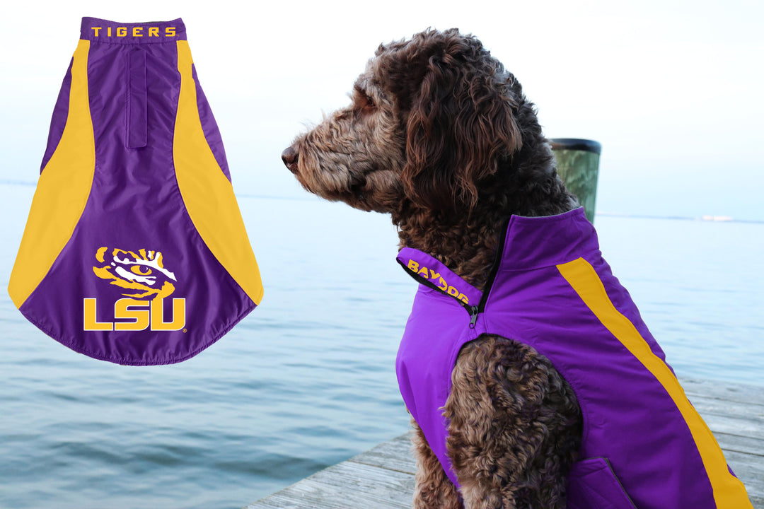 LSU Tigers Dog Fleece