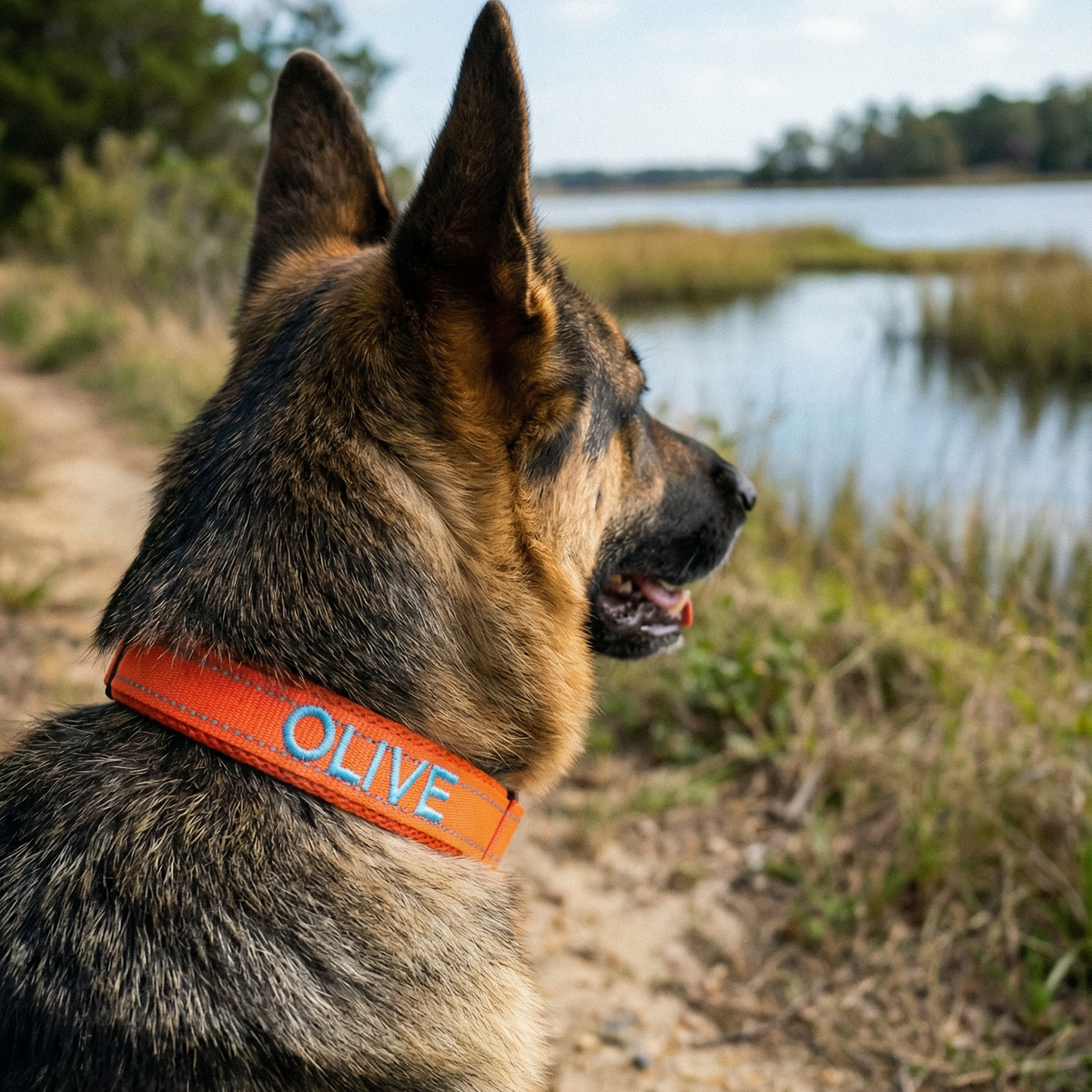 Embroidered Dog Collar