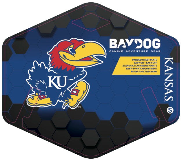 Kansas Jayhawks Dog Harness