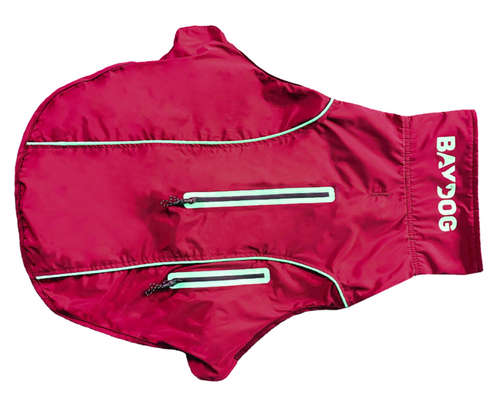 Narragansett Bay Dog Sailing Jacket | Siren Red