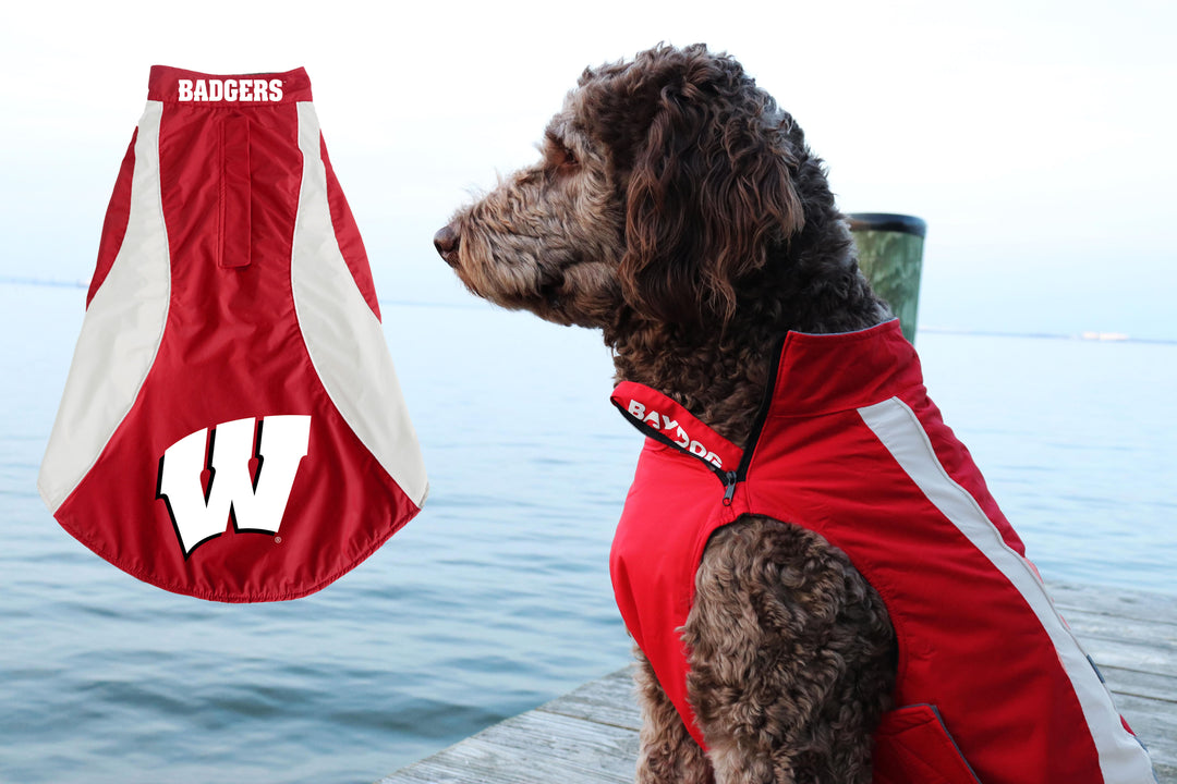 Wisconsin Badgers Dog Fleece