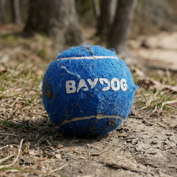 BAYDOG Blue Tennis Ball
