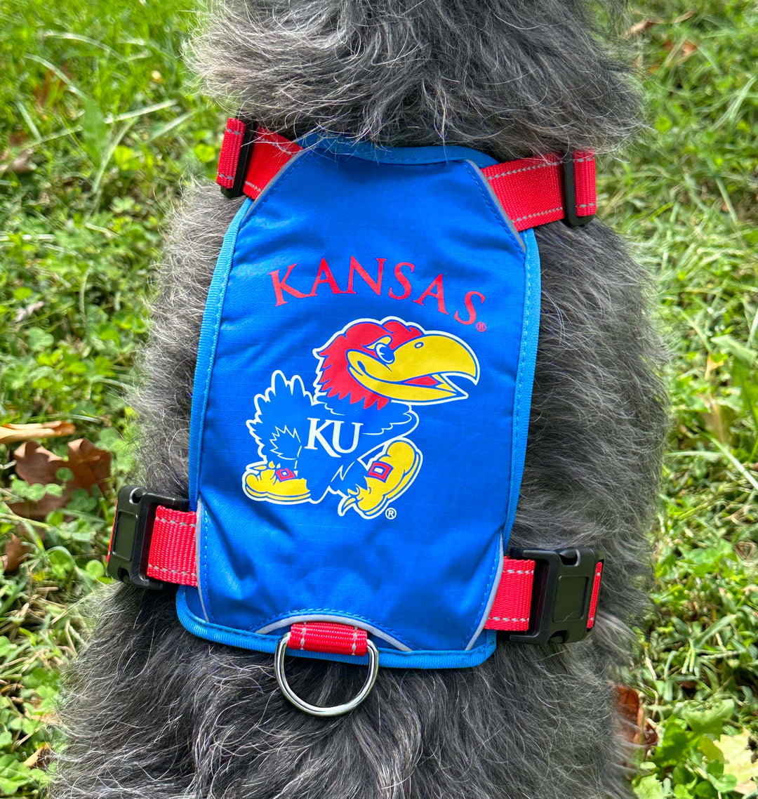 Kansas Jayhawks Dog Harness