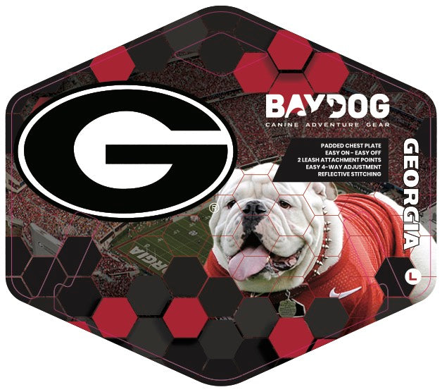 Georgia Bulldogs Dog Harness