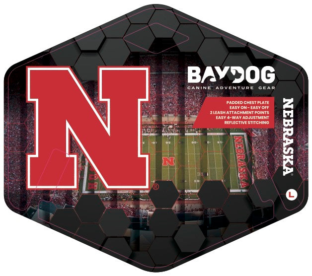 nebraska football gear Nebraska Cornhuskers Dog Harness – BAYDOG