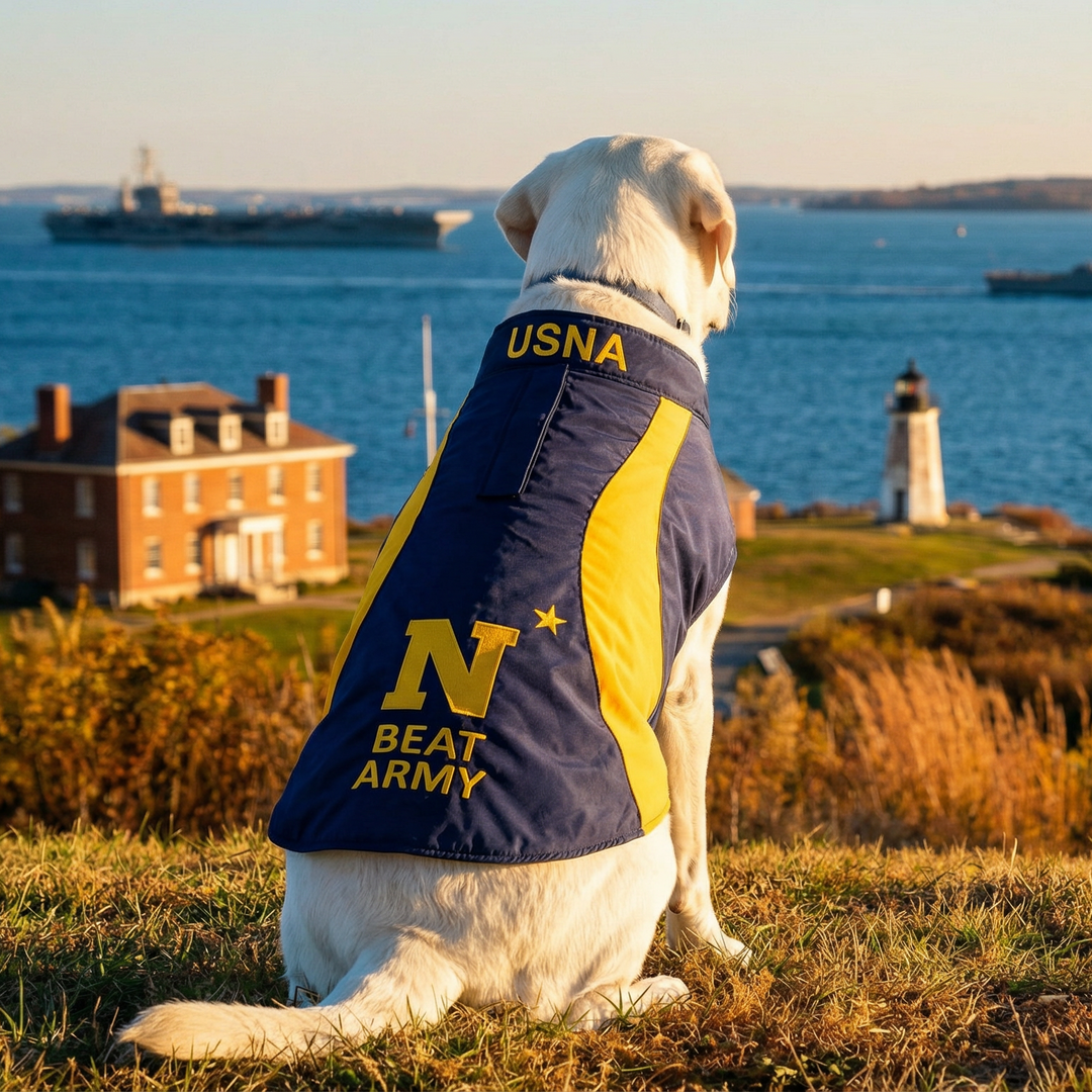 Naval Academy Dog Fleece