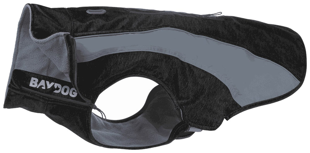 Saginaw Fleece in Covert Black