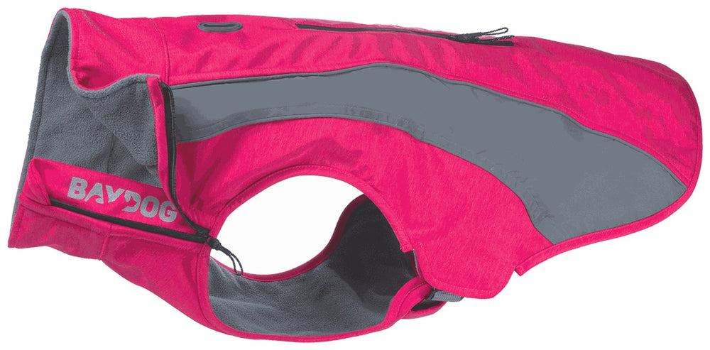 Saginaw Fleece in Berry Pink
