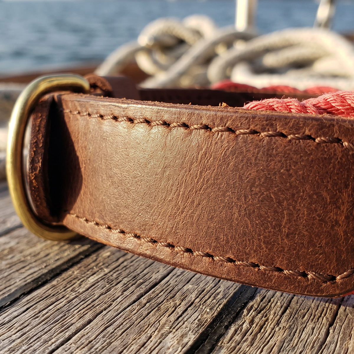 Oil-buffed leather