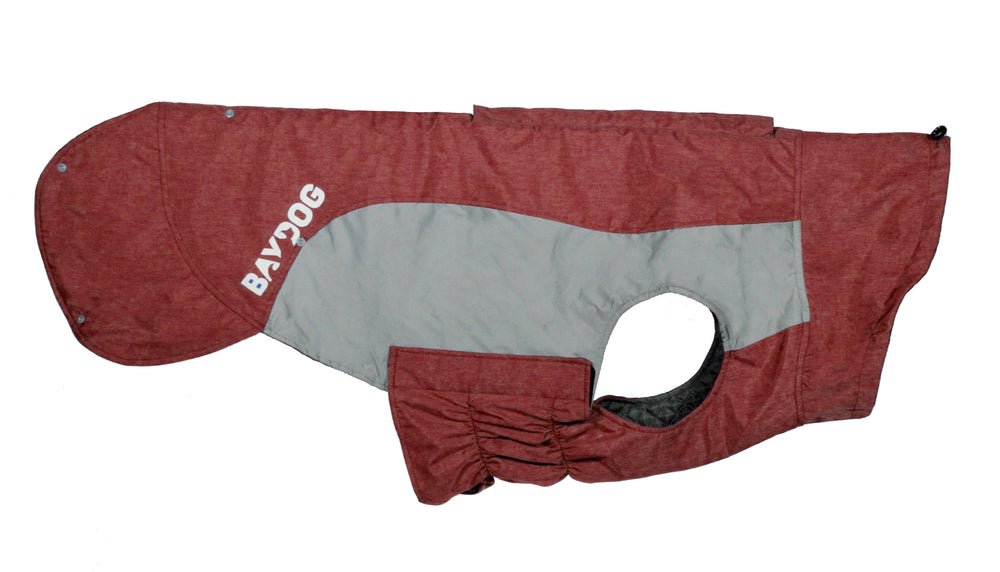 Glacier Bay Winter Dog Coat | Cranberry