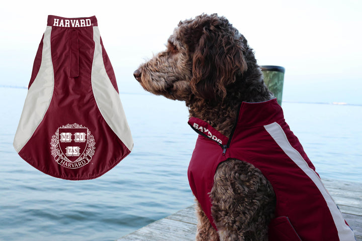 Harvard Crimson Dog Fleece