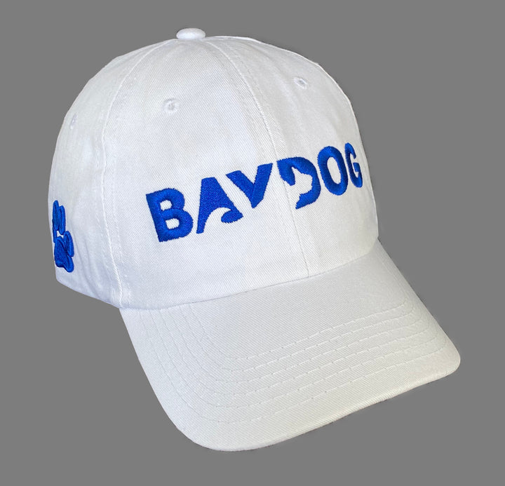 BAYDOG Logo Sailing Cap | White